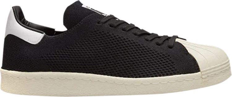 Adidas Superstar 80 Primeknit 'Black White' Sneakers, black