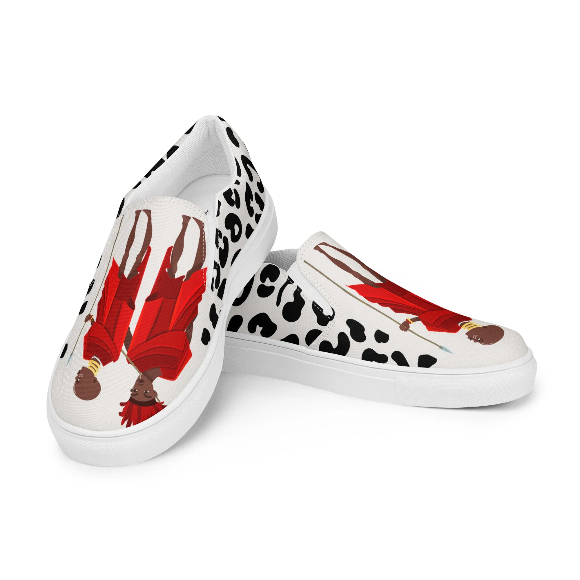 Agojie Animal Print Women’s Slip-on canvas shoes