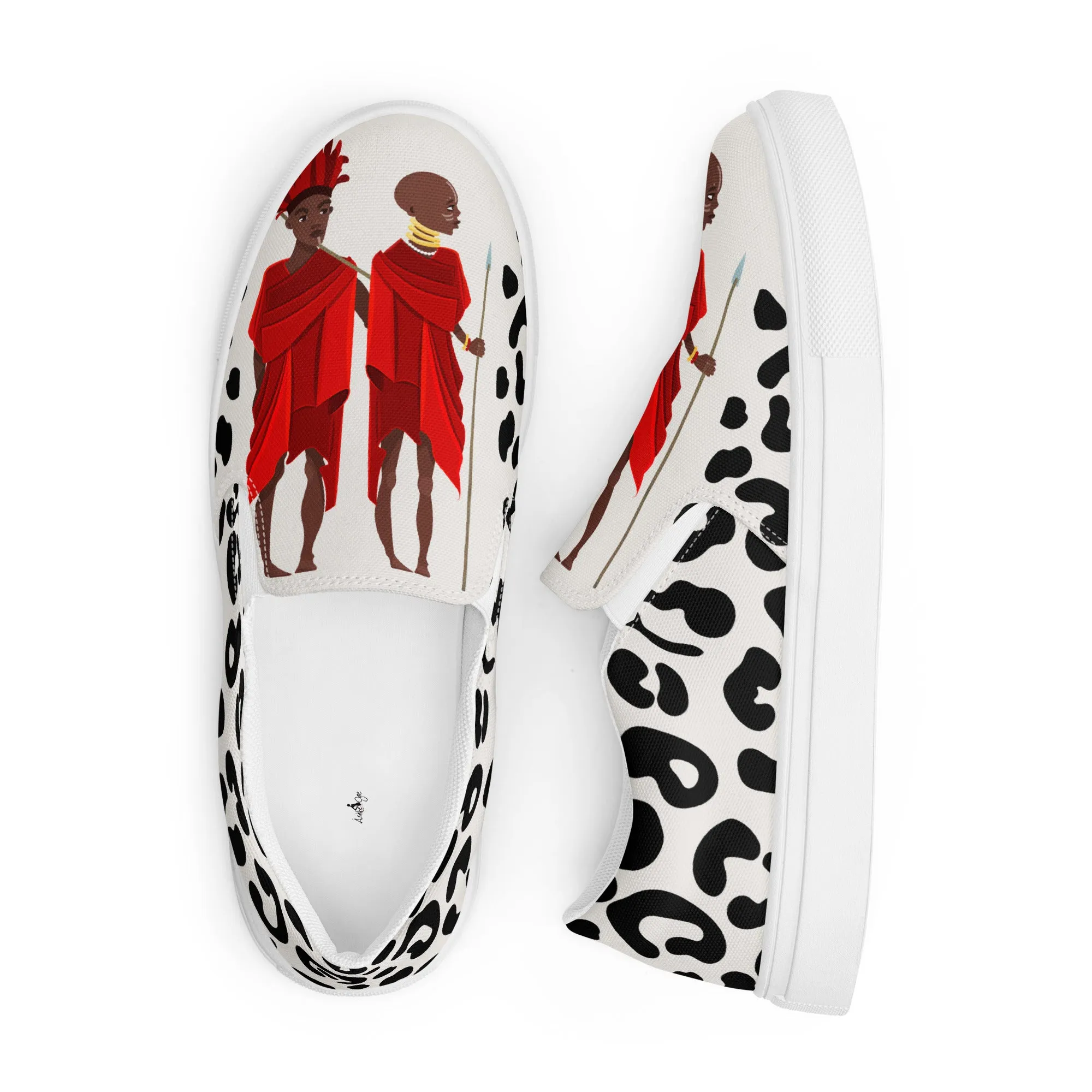 Agojie Animal Print Women’s Slip-on canvas shoes