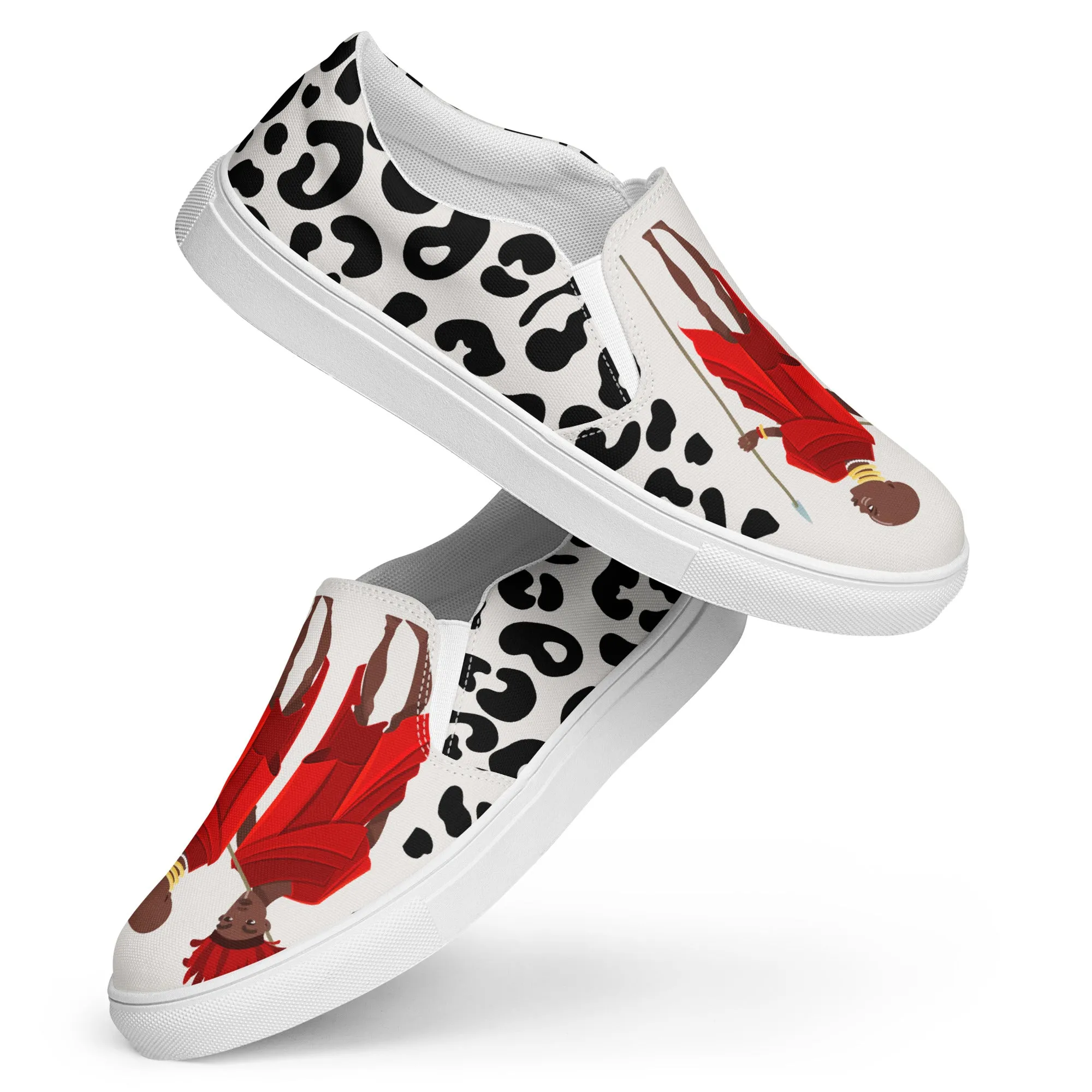 Agojie Animal Print Women’s Slip-on canvas shoes