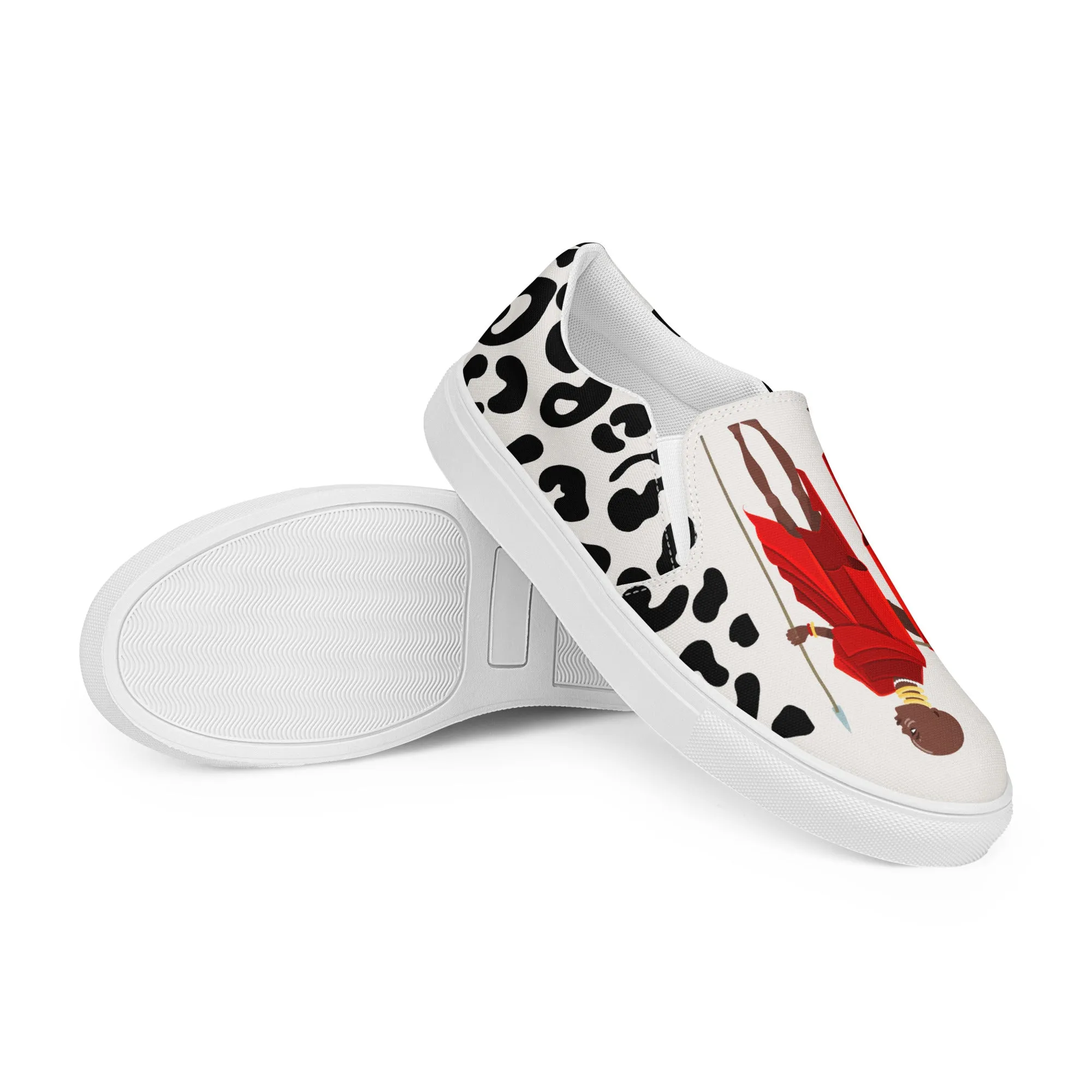 Agojie Animal Print Women’s Slip-on canvas shoes