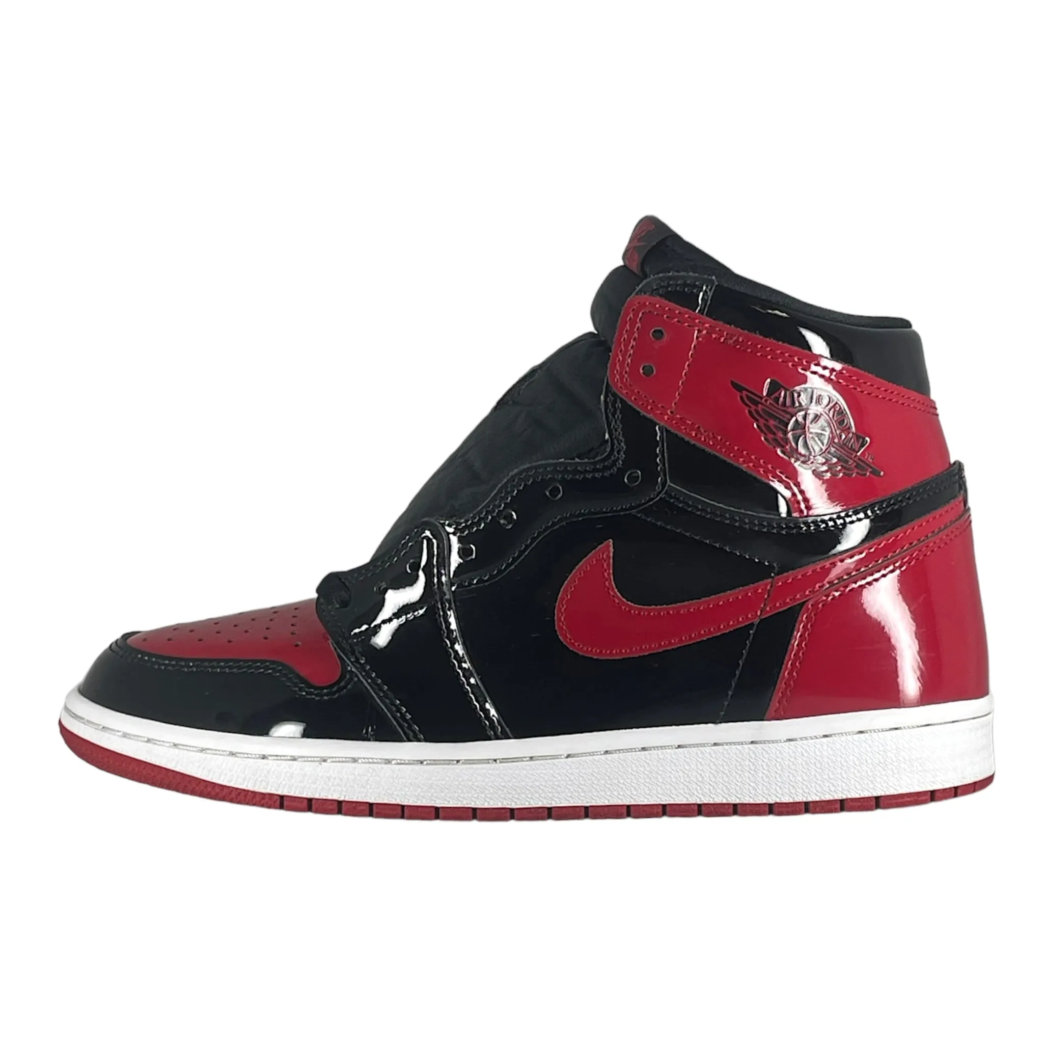 Air Jordan 1 Retro High OG Bred Patent Pre-Owned
