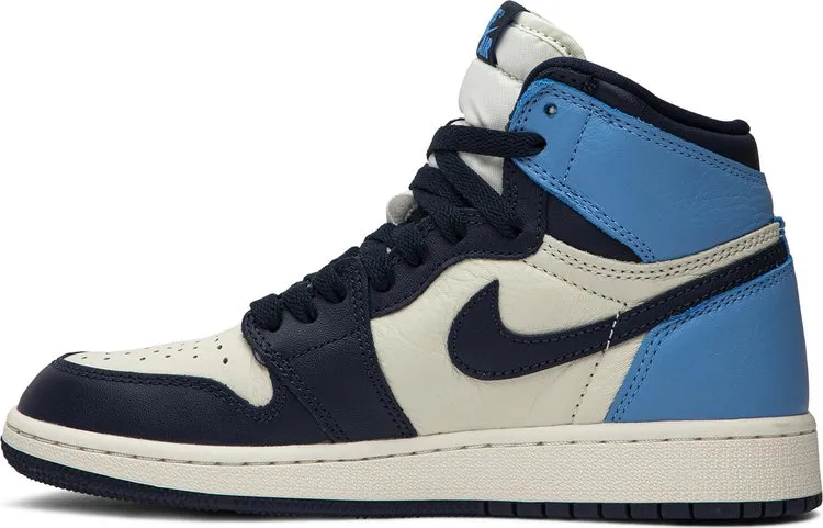 Air Jordan 1 Retro High OG GS Obsidian sneakers, blue
