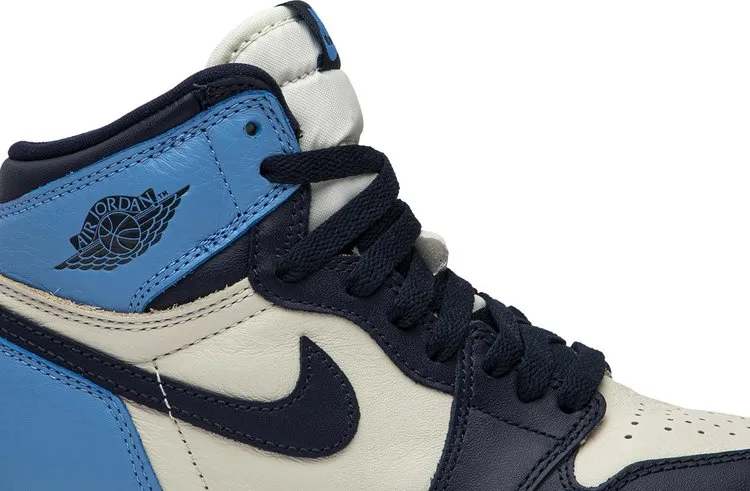 Air Jordan 1 Retro High OG GS Obsidian sneakers, blue