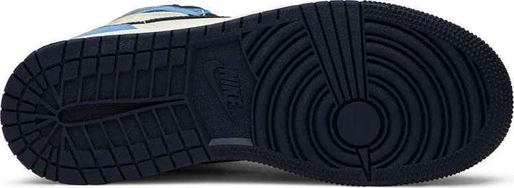 Air Jordan 1 Retro High OG GS Obsidian sneakers, blue