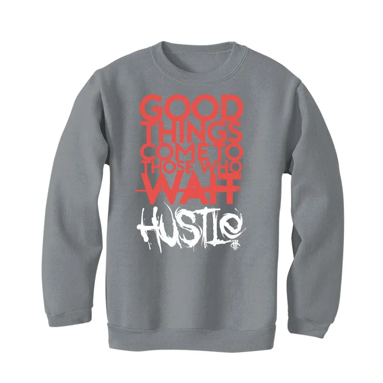 Air Jordan 4 “Infrared” Grey T-Shirt (Good Things)