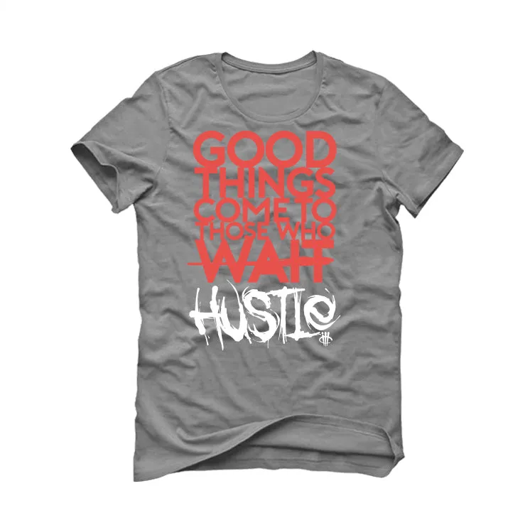 Air Jordan 4 “Infrared” Grey T-Shirt (Good Things)