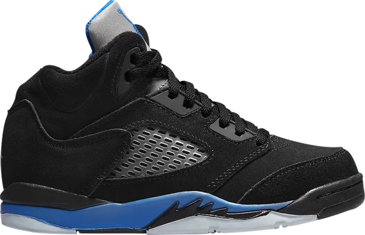 Air Jordan 5 Retro PS Racer Blue, black
