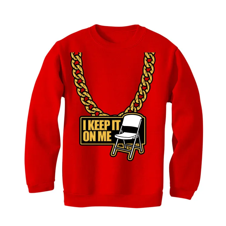 Air Jordan 8 “Playoffs” | illcurrency Red T-Shirt (KEEP IT ON ME)