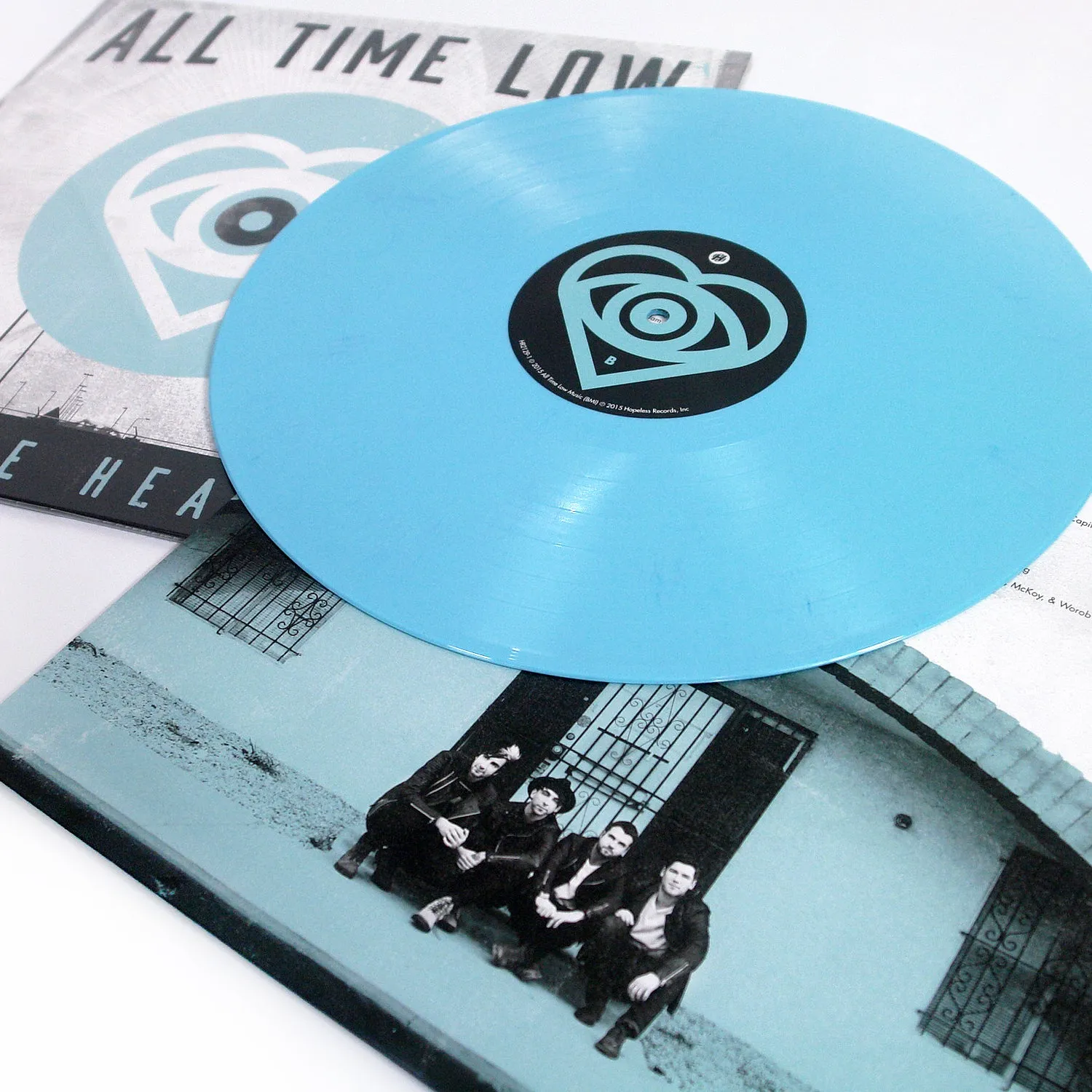 All Time Low 'Future Hearts' Light Blue