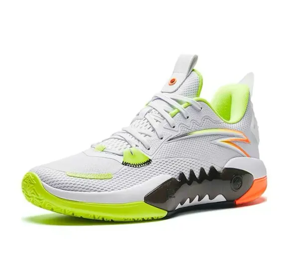 ANTA Shock Wave 5 Team 'Saltation' sneakers, white