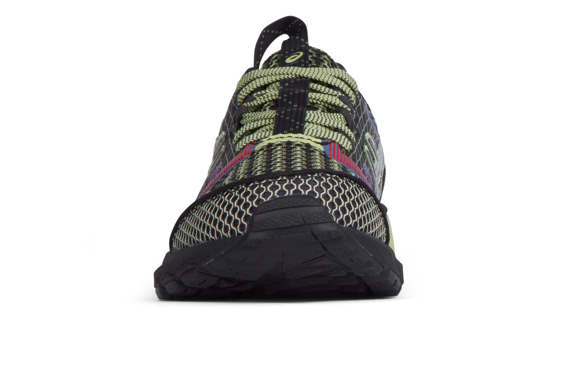 Asics US4 S Gel Terrain - Black/Neon Lime