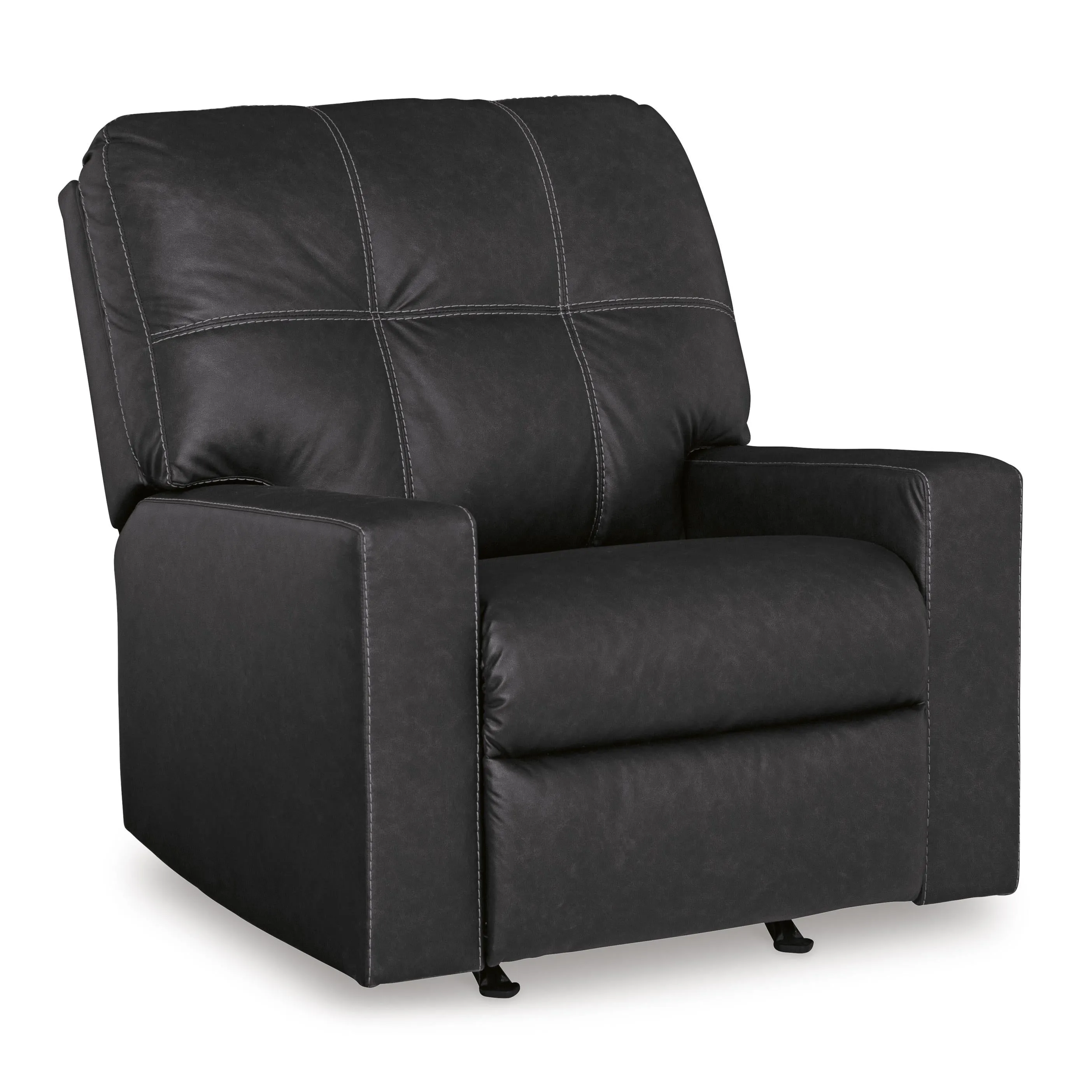 Benchcraft Barlin Mills Rocker Leather Look Recliner 1700425