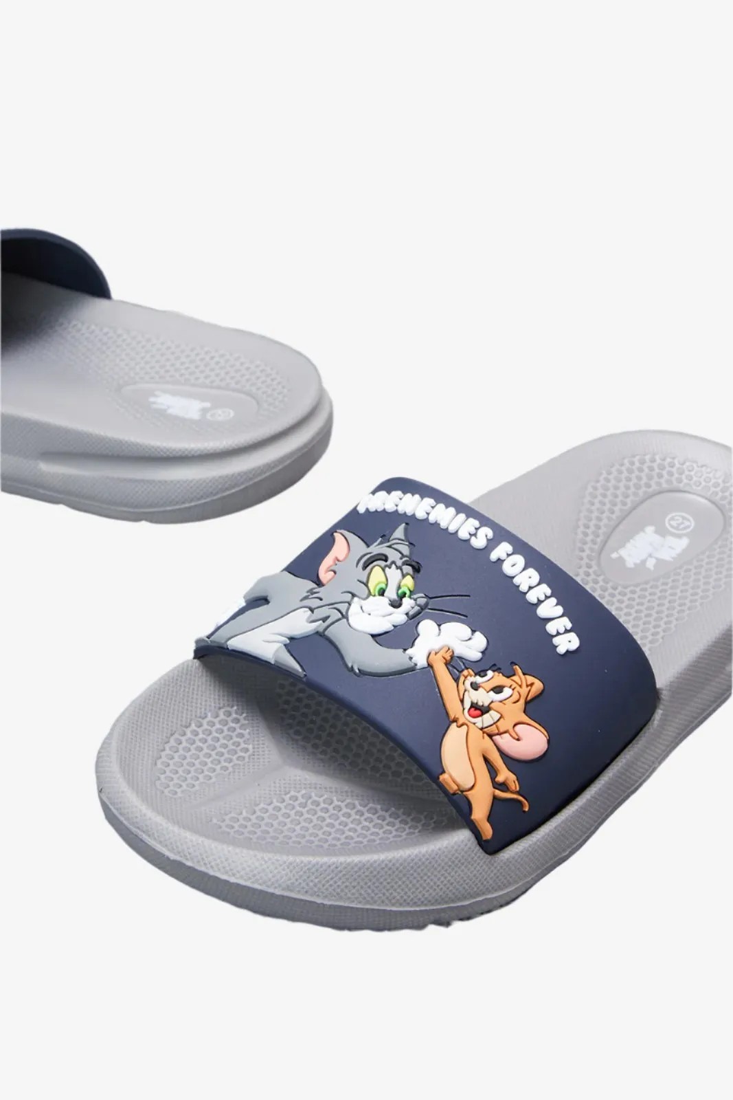 Boys Navy Tom & Jerry Character Slide