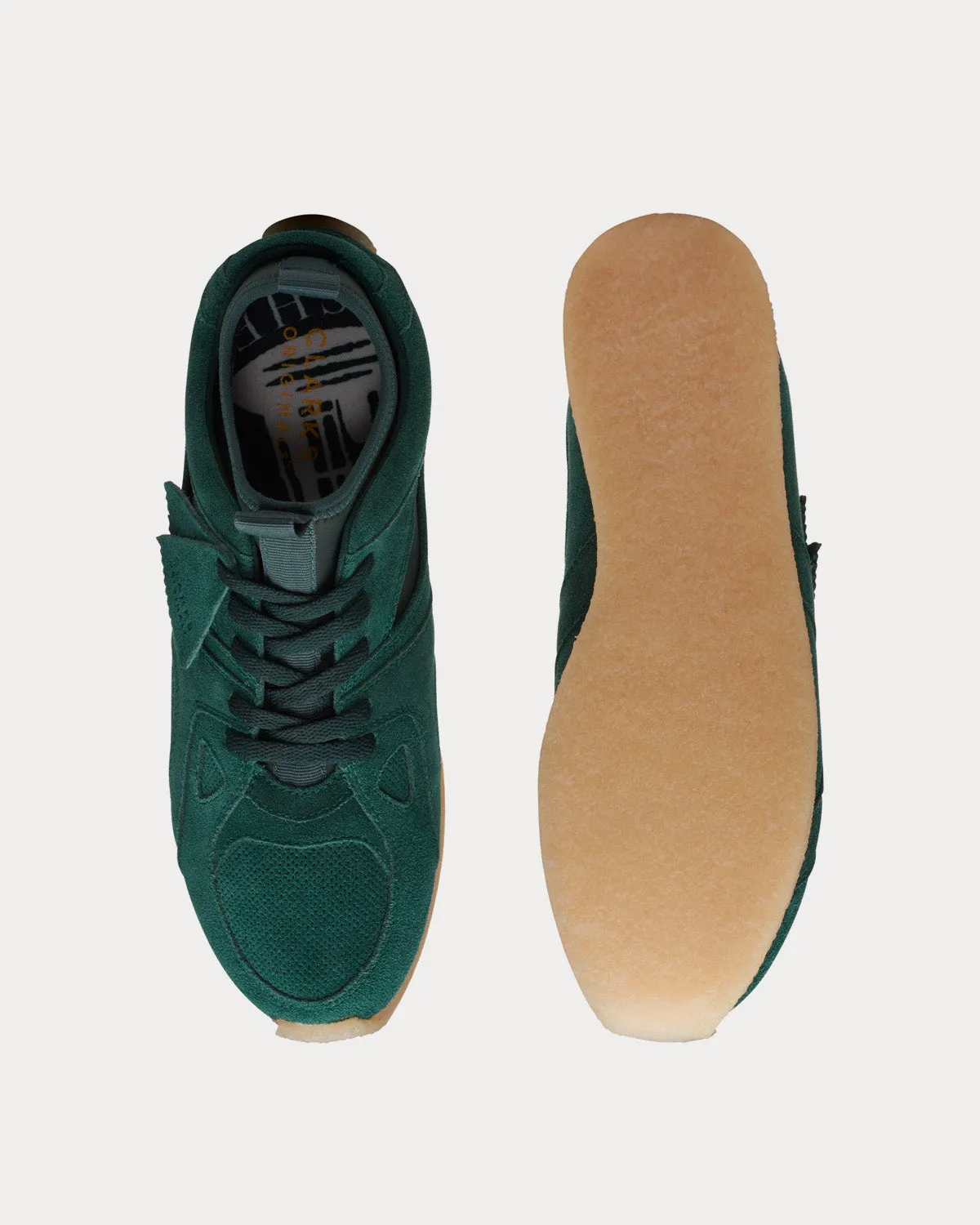 Breacon Dark Green High Top Sneakers