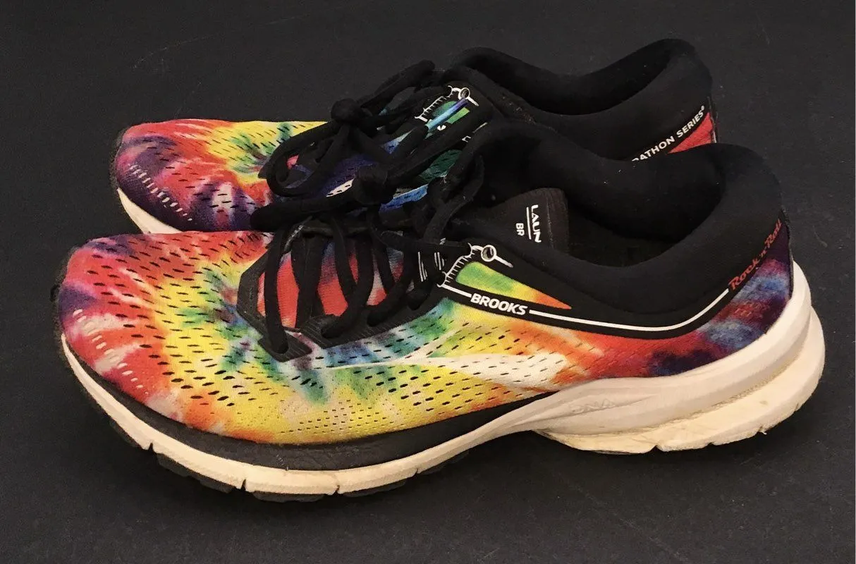 Brooks Women's Launch 5 1202661B964 Multicolor Low-Top Athletic Shoes - Size 8