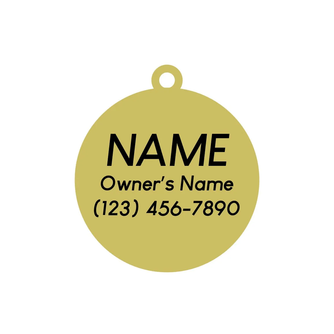 Butterfly Pet ID Tag