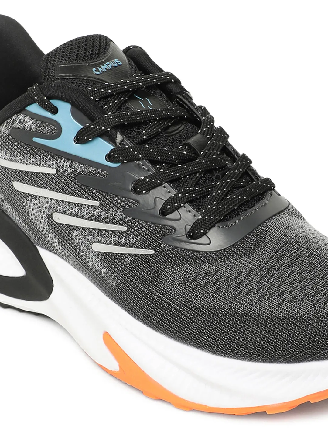 CAMP-SPUNKY Black Men's Running Shoes