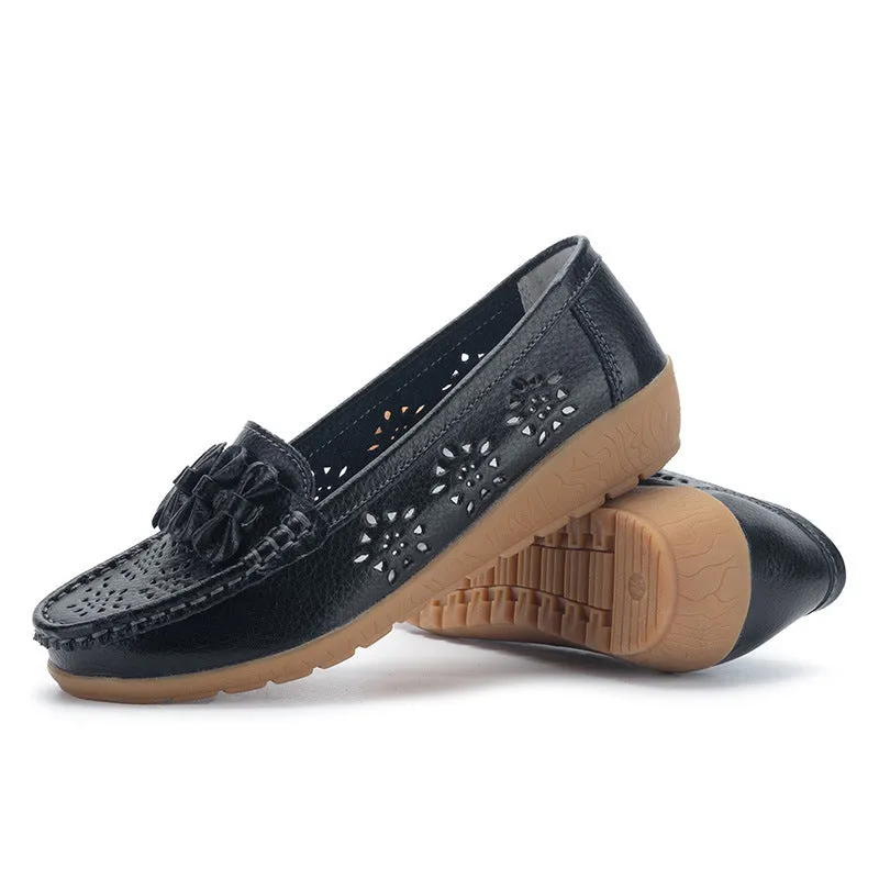 Cilool Leisure Hollow Out Women's Single Shoes