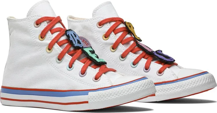 Converse Millie Bobby Brown x Wmns Chuck Taylor All Star Hi Marina sneakers, white
