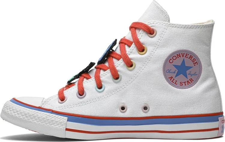 Converse Millie Bobby Brown x Wmns Chuck Taylor All Star Hi Marina sneakers, white