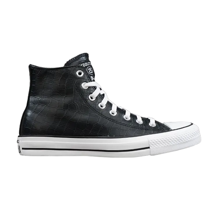 Converse Stussy x Chuck Taylor All Star Hi 'Black' Sneakers, Black
