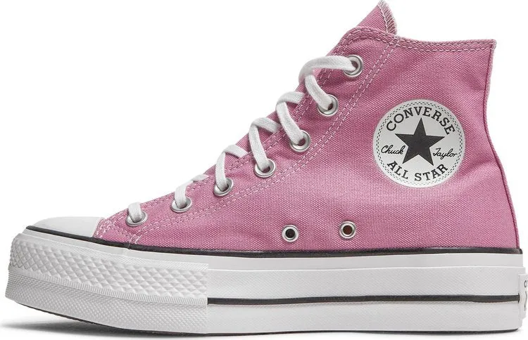 Converse Wmns Chuck Taylor All Star Lift High Magic Flamingo Sneakers, Pink