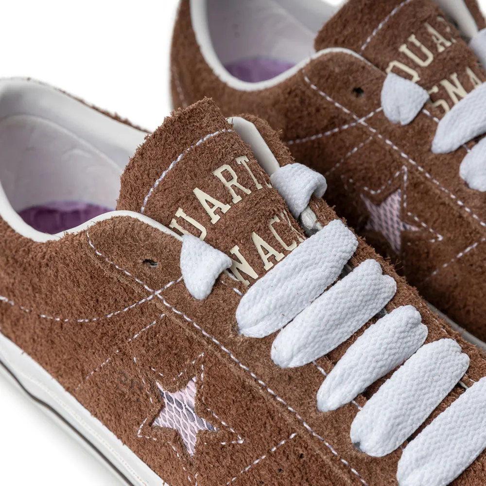 Converse x Quartersnacks One Star Pro | Dark Clove
