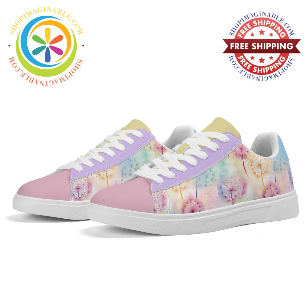 Dandelion Wishes Skateboard Shoes