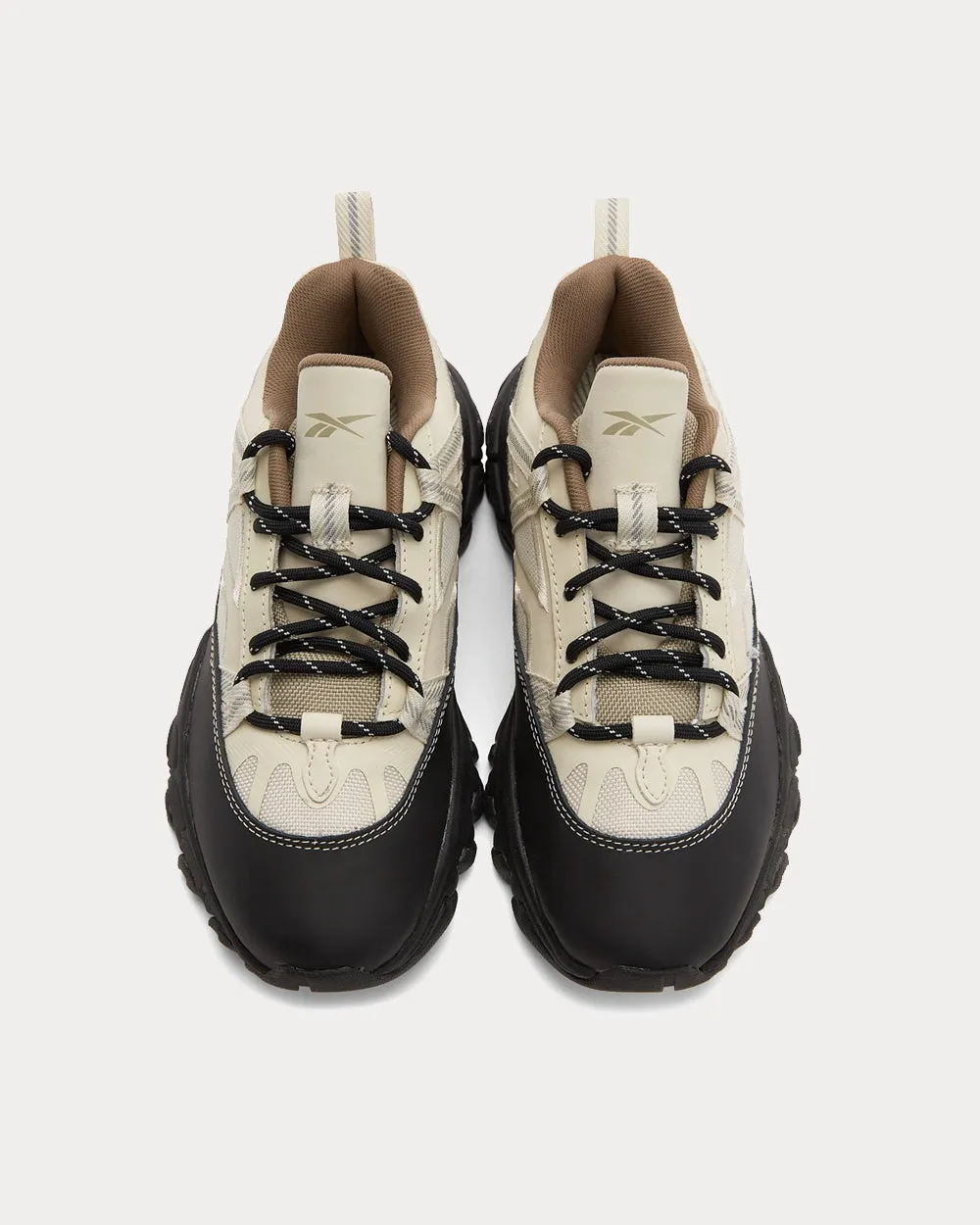 DMX Trail Shadow Black & Beige Low Top Sneakers