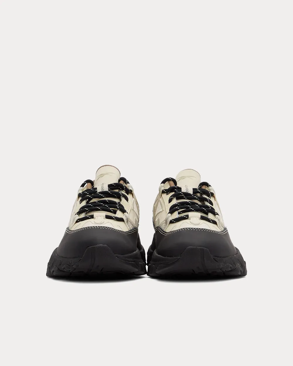 DMX Trail Shadow Black & Beige Low Top Sneakers