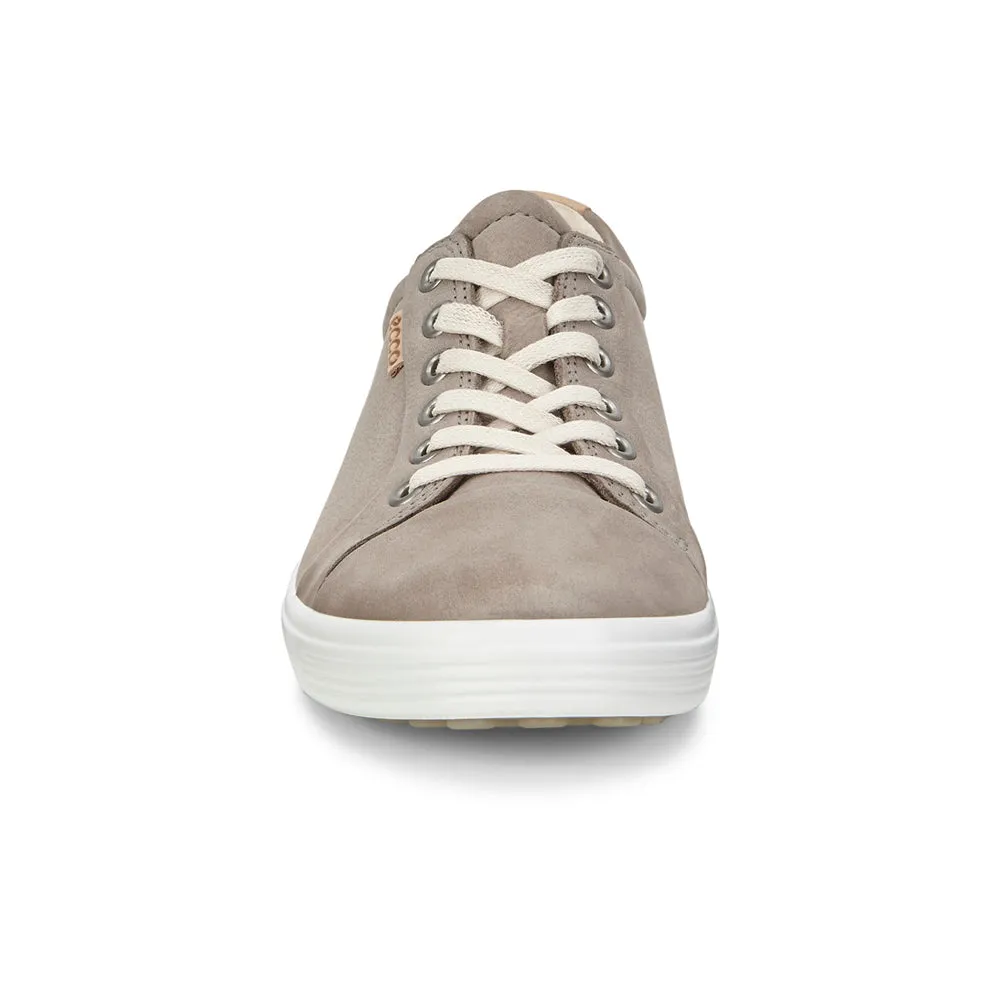 Ecco Soft 7 Lace Grey Nubuck (Women's)