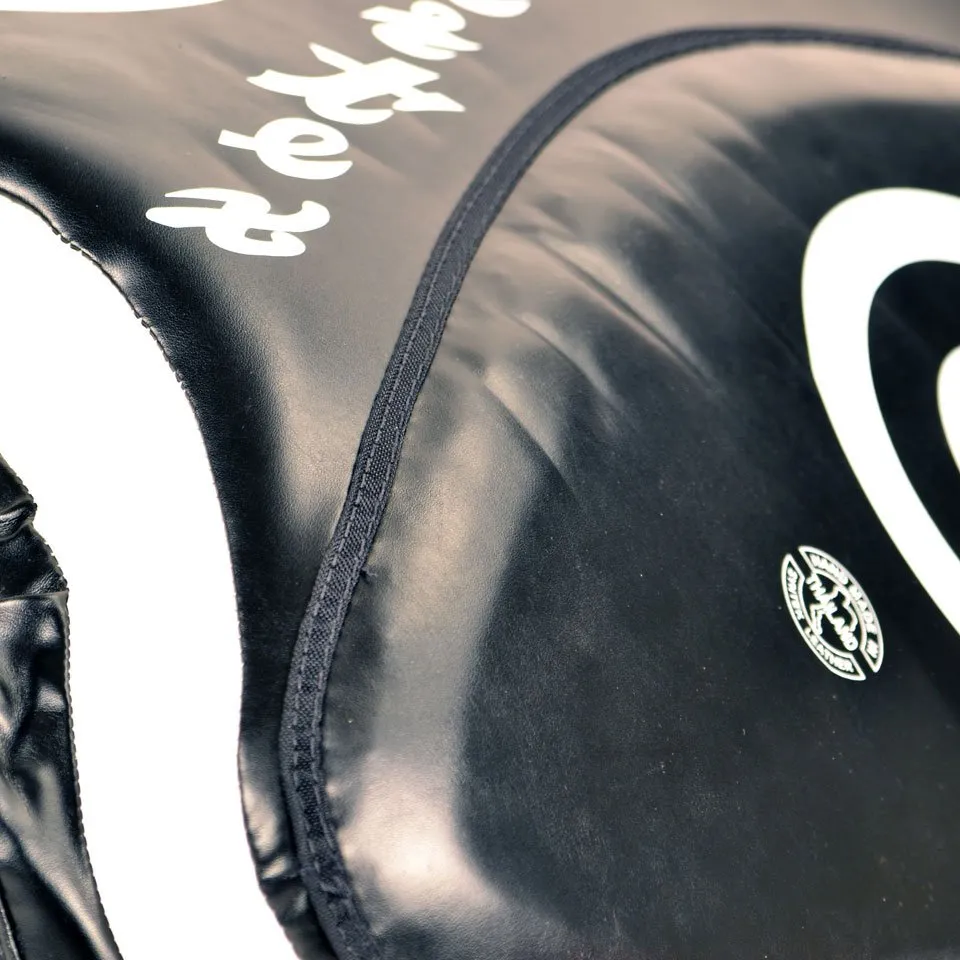 FAIRTEX TP3 DELUXE MUAY THAI BOXING MMA SPARRING THIGH PROTECTOR PAD Adult Leather Size Free Black