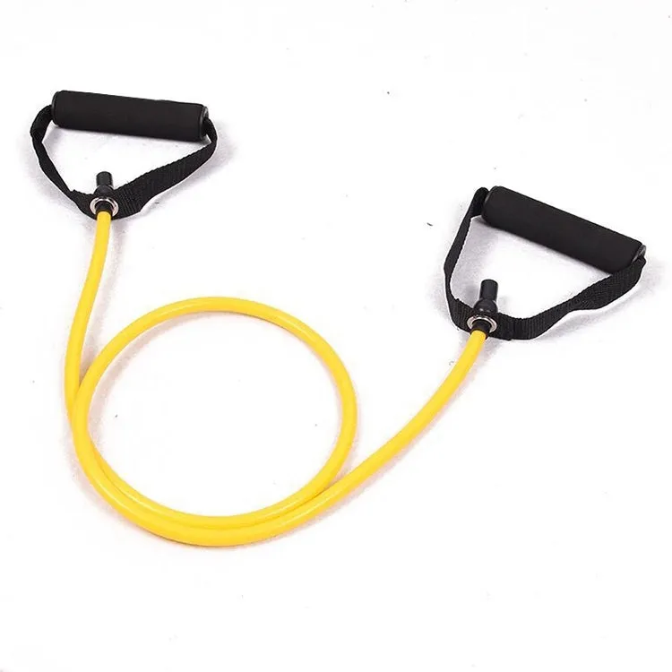 Fitness Exercise Resistance Bands Stretch Elastic Rope Workout Yoga Rally Muscle Training Exercise Rope, Size:6*9*1200mm, Random Color Delivery