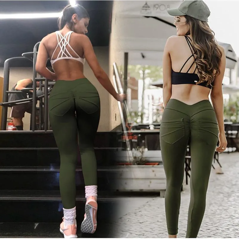 Fitness Sports Yoga Elasticity Sports Leggings