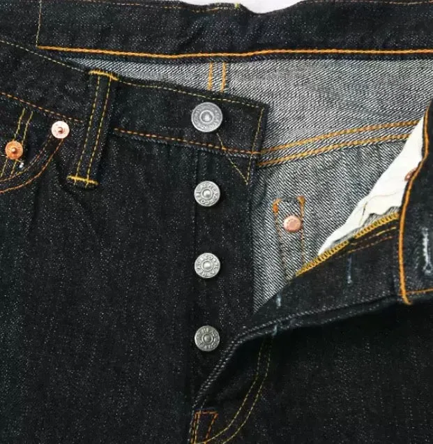 FN-3002 14.5oz Unsanforized Selvedge Jeans - Slim Tapered - OW
