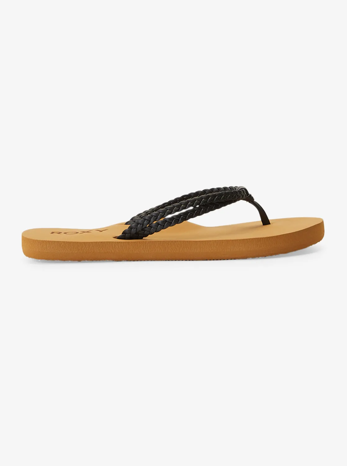 Girls 4-16 Costas Flip-Flops - Black