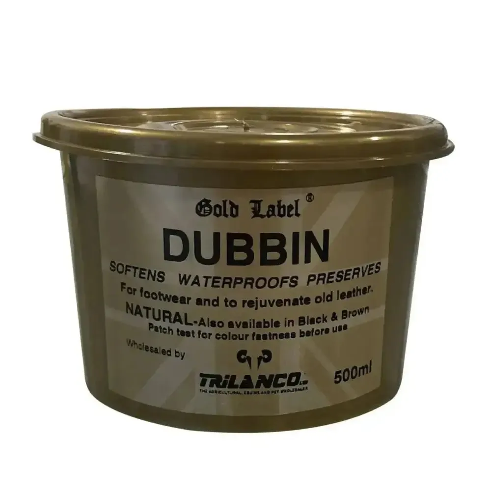 Gold Label Dubbin Leather Care