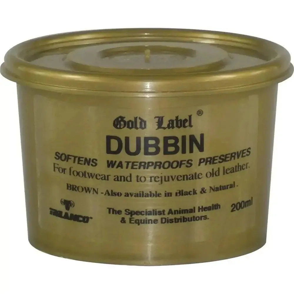 Gold Label Dubbin Leather Care
