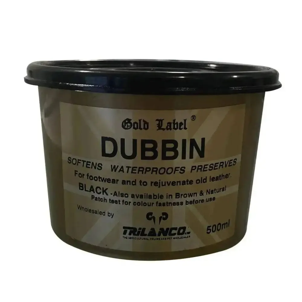 Gold Label Dubbin Leather Care