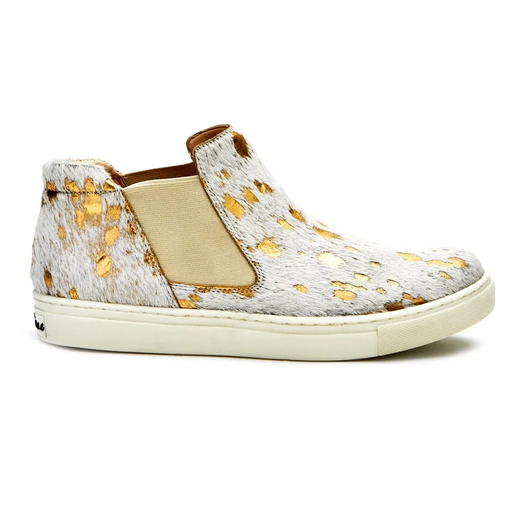 Harlan Slip On Sneaker (Gold Spot)