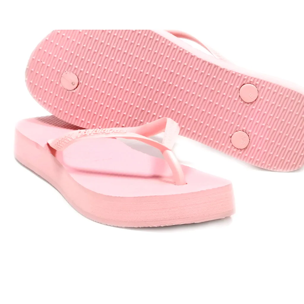 Havaianas Flip Flops Fabric Pink Colour For Women