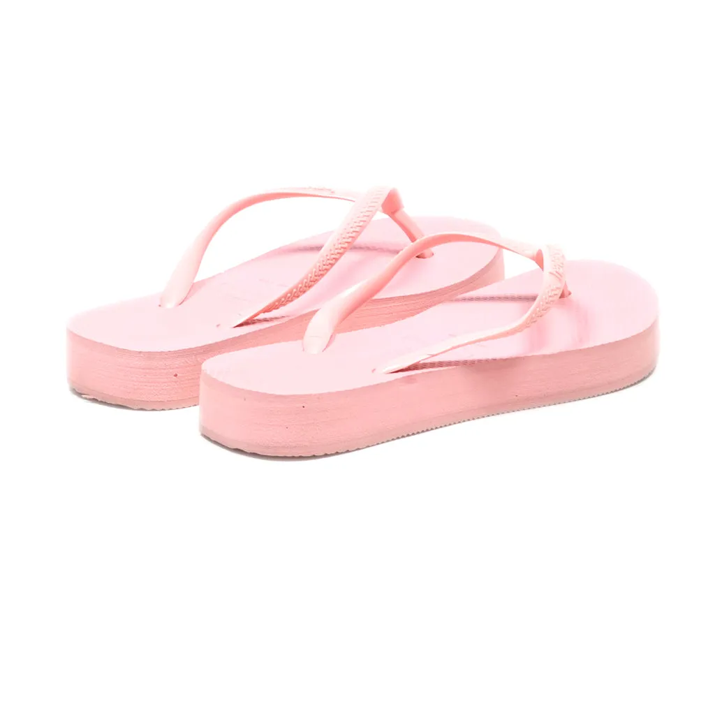 Havaianas Flip Flops Fabric Pink Colour For Women
