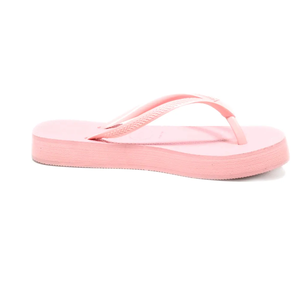 Havaianas Flip Flops Fabric Pink Colour For Women
