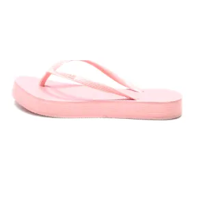 Havaianas Flip Flops Fabric Pink Colour For Women