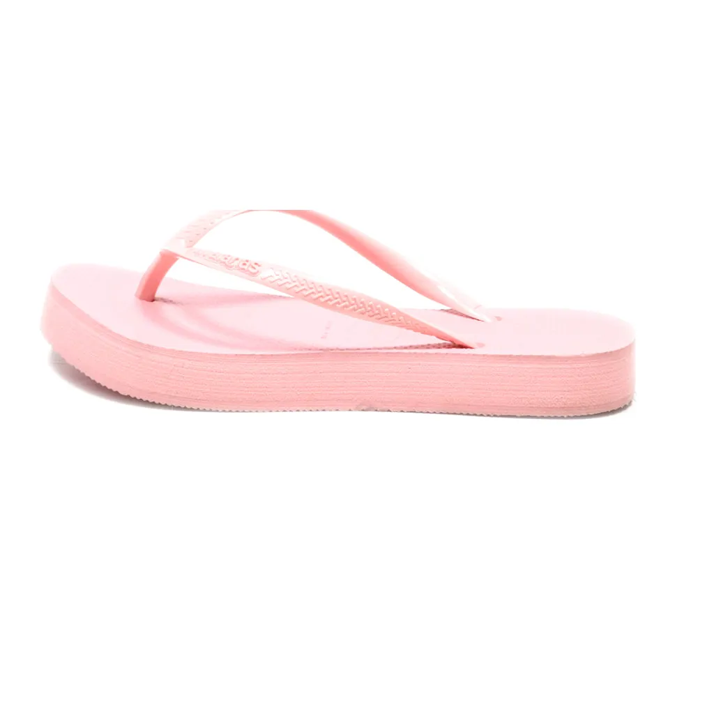 Havaianas Flip Flops Fabric Pink Colour For Women