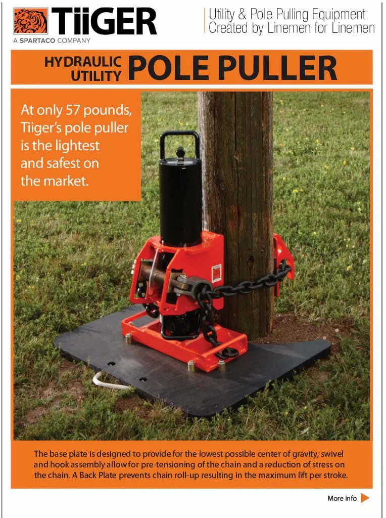 Huskie Tools Tiiger Pole Puller Pad - HA0040