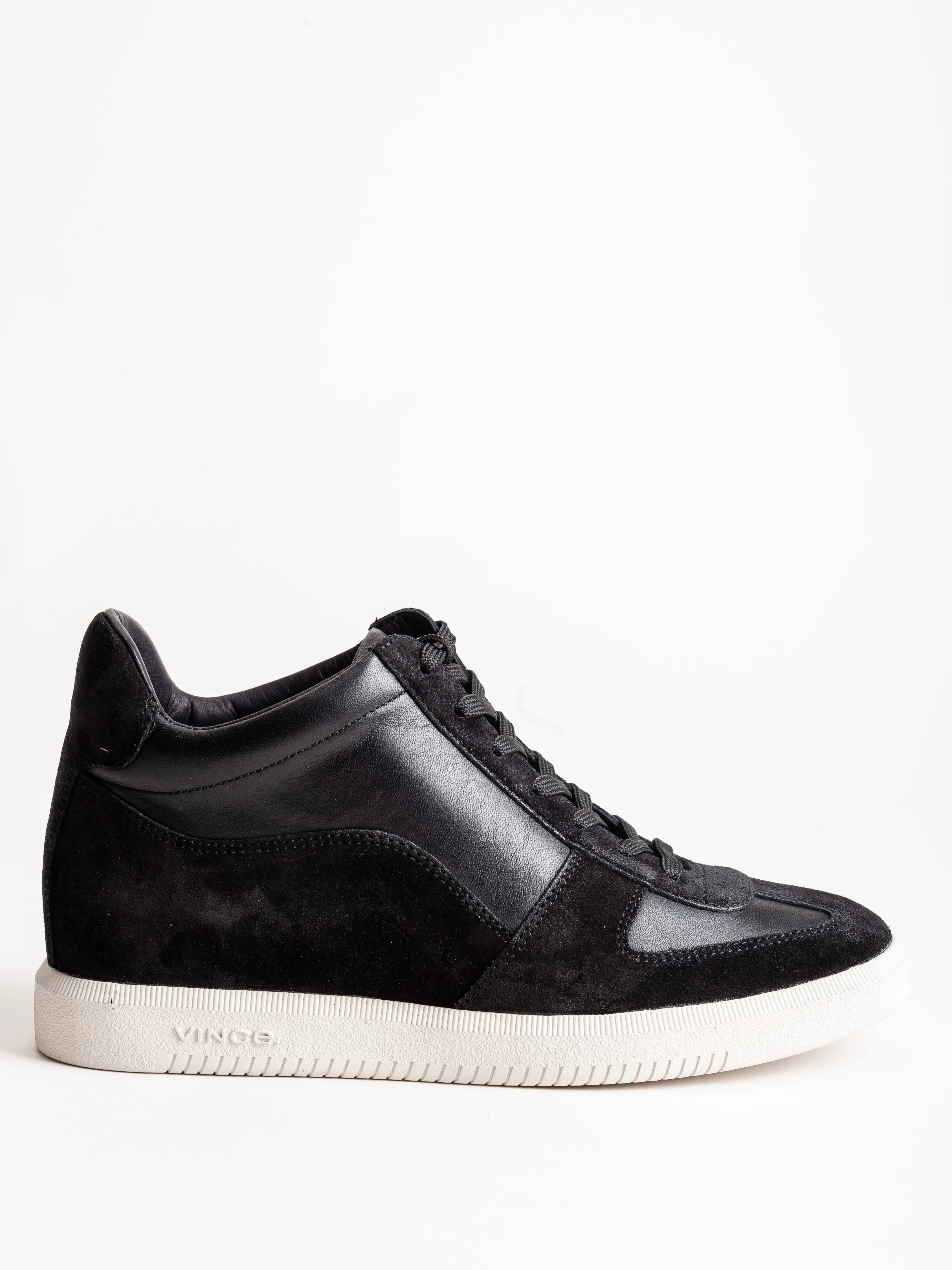 ina sneaker - black suede