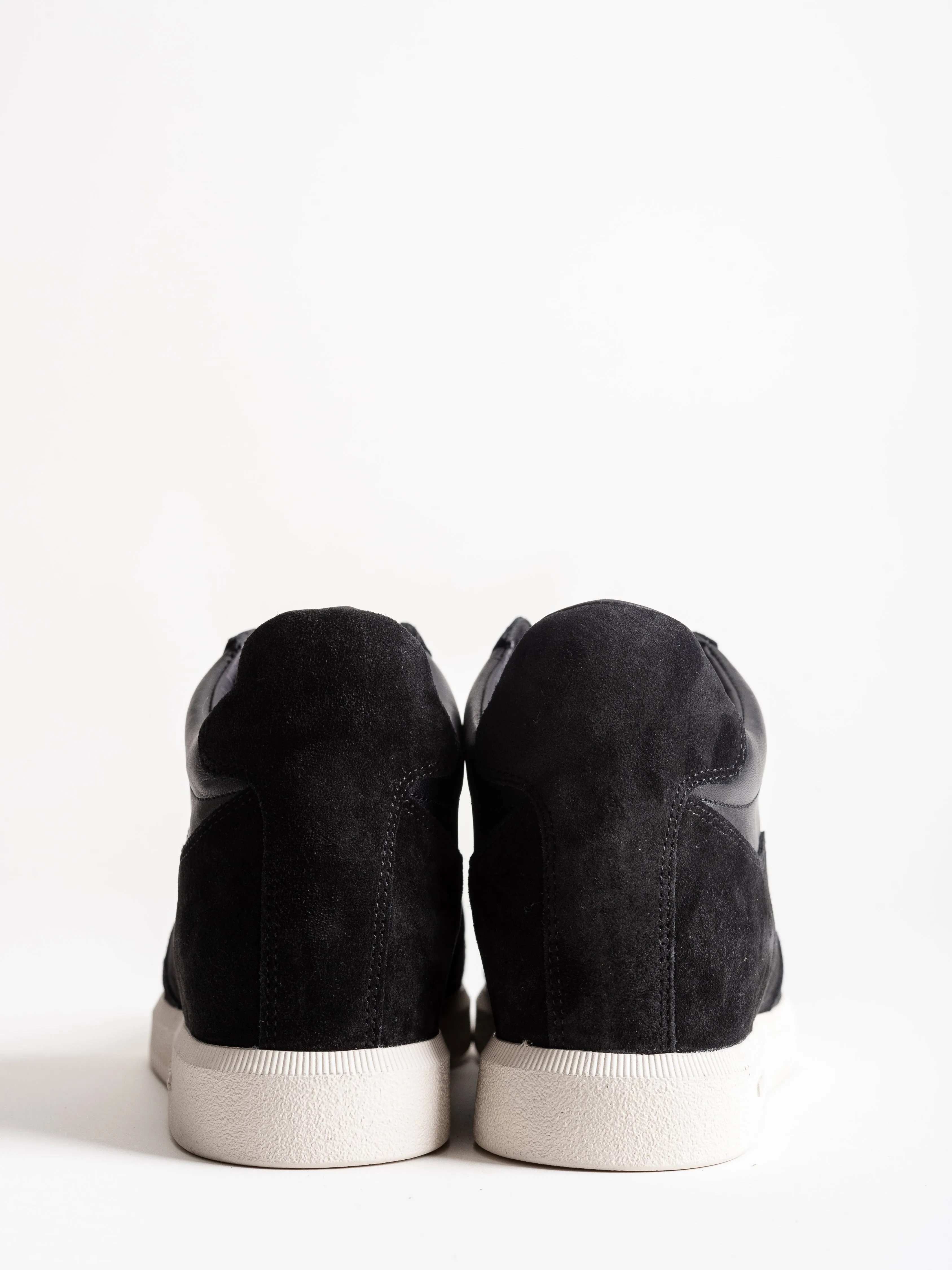 ina sneaker - black suede