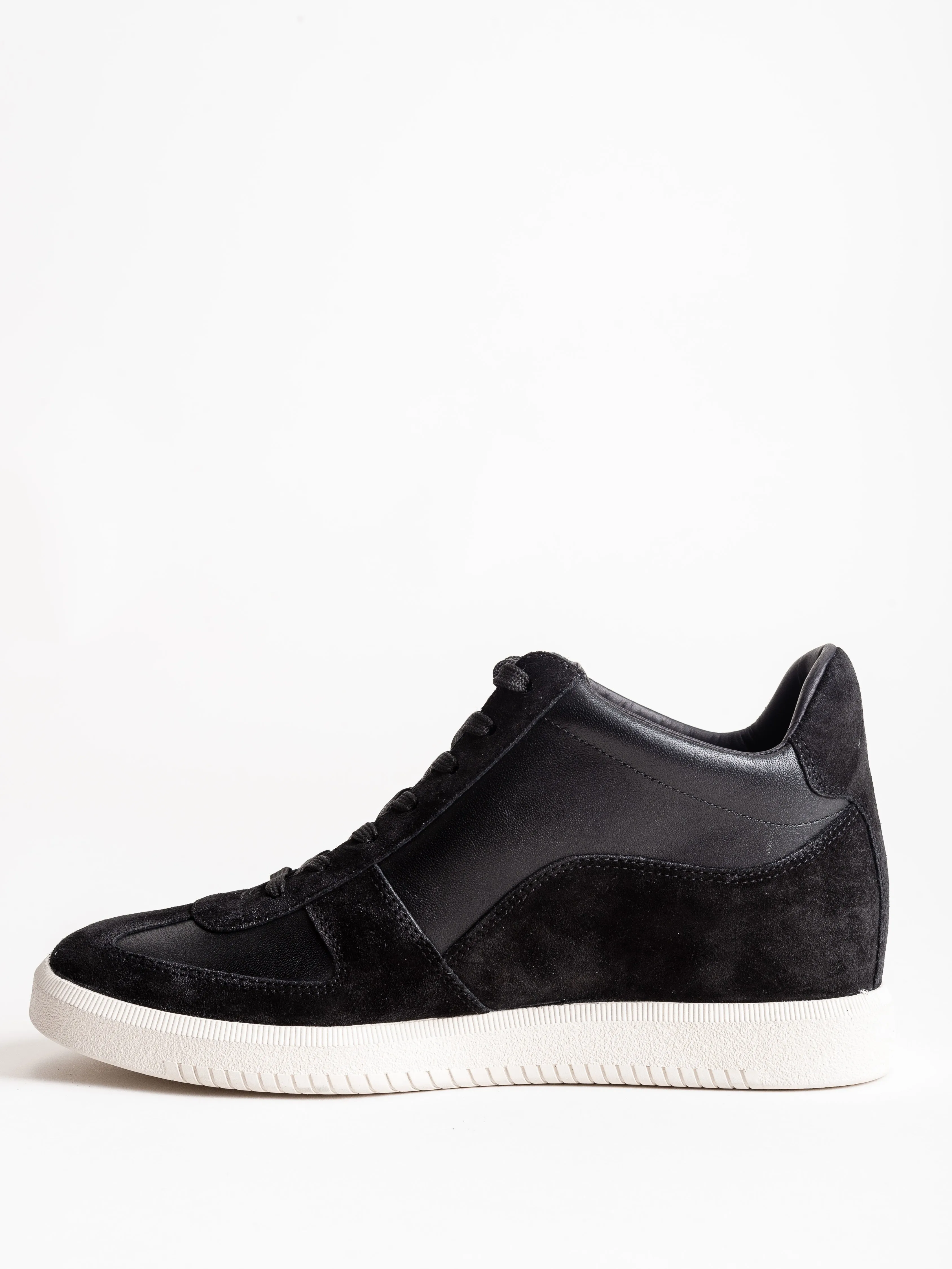 ina sneaker - black suede